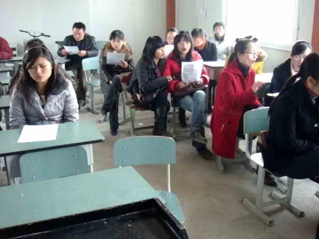 青城山教师合唱队正式成立