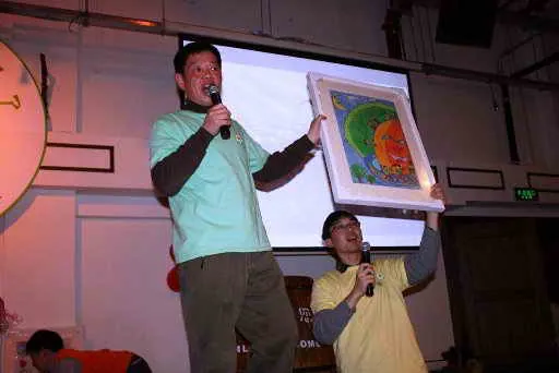 阳光种子2010年度晚会阳光种子行动秘书处辛荣老师主持第一拍
