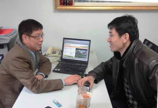 阳光资深志愿者中国性格色彩开拓者之一邢宏伟来访