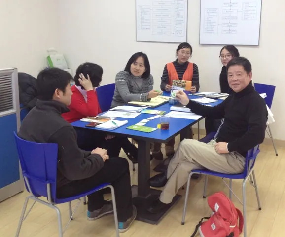 机构建设新步伐—与洋泾社区公益园谈合作