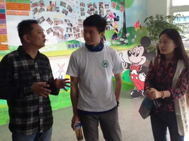 戏剧表演第三个现场---黄楼小学报道