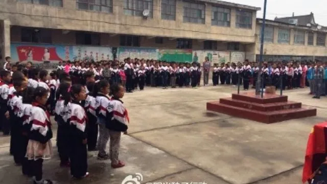 古鄯小学--阳光青海爱心回访团第二站