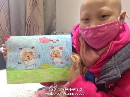 阳光种子行动帮助四川病孩王一诺