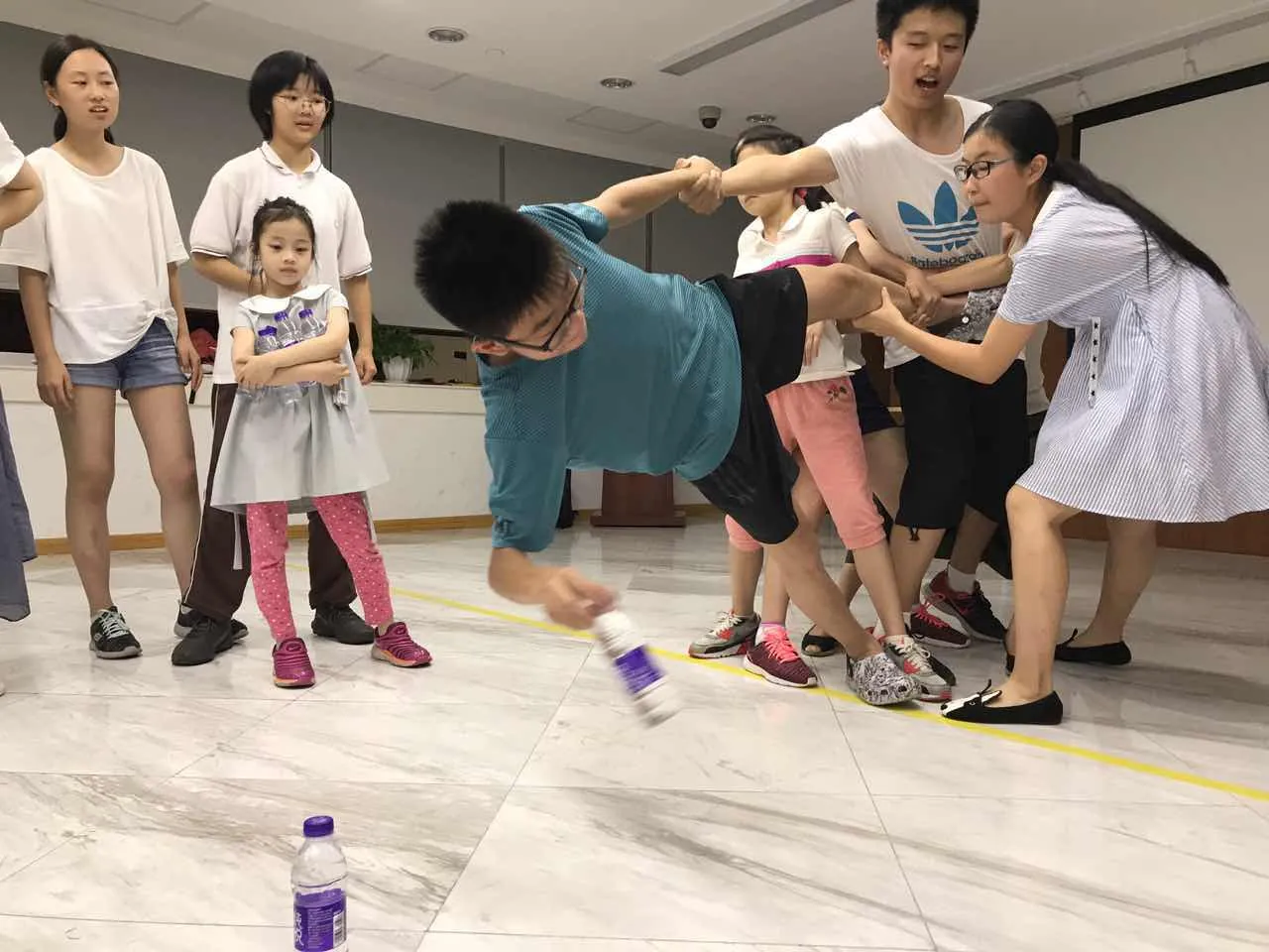 上青泥成长季公益夏令营队员培训——破冰活动