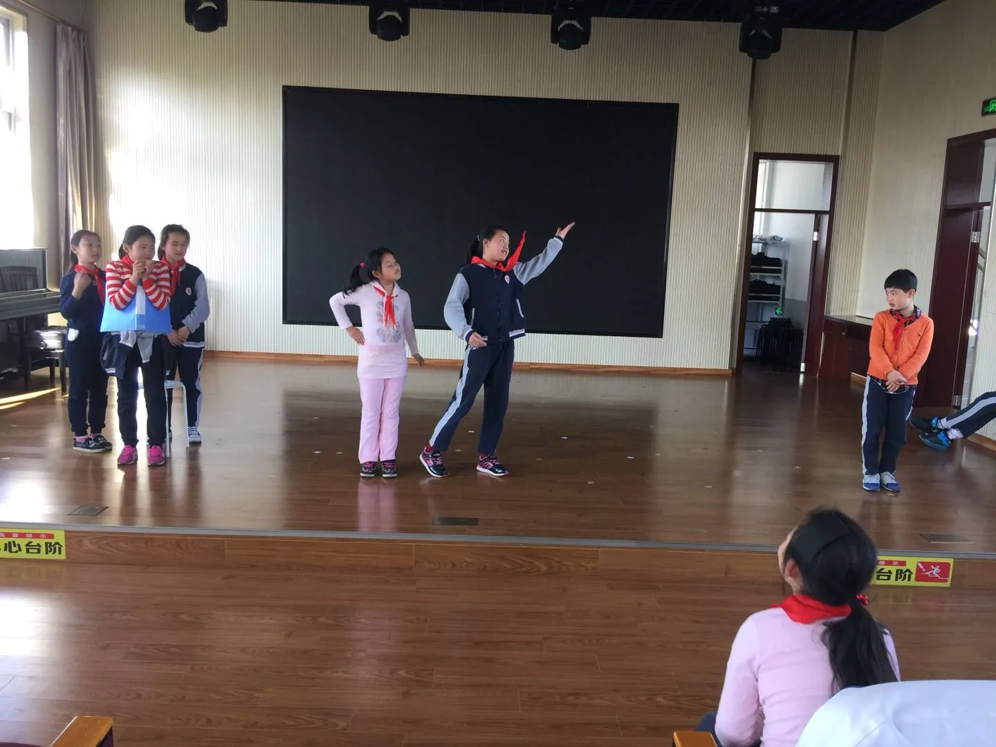 唐镇小学戏剧社活动记录