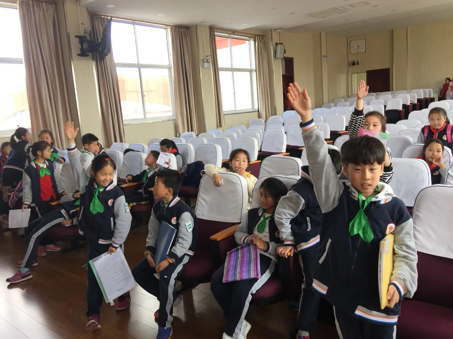 唐镇小学、黄楼小学戏剧社第四期社团课