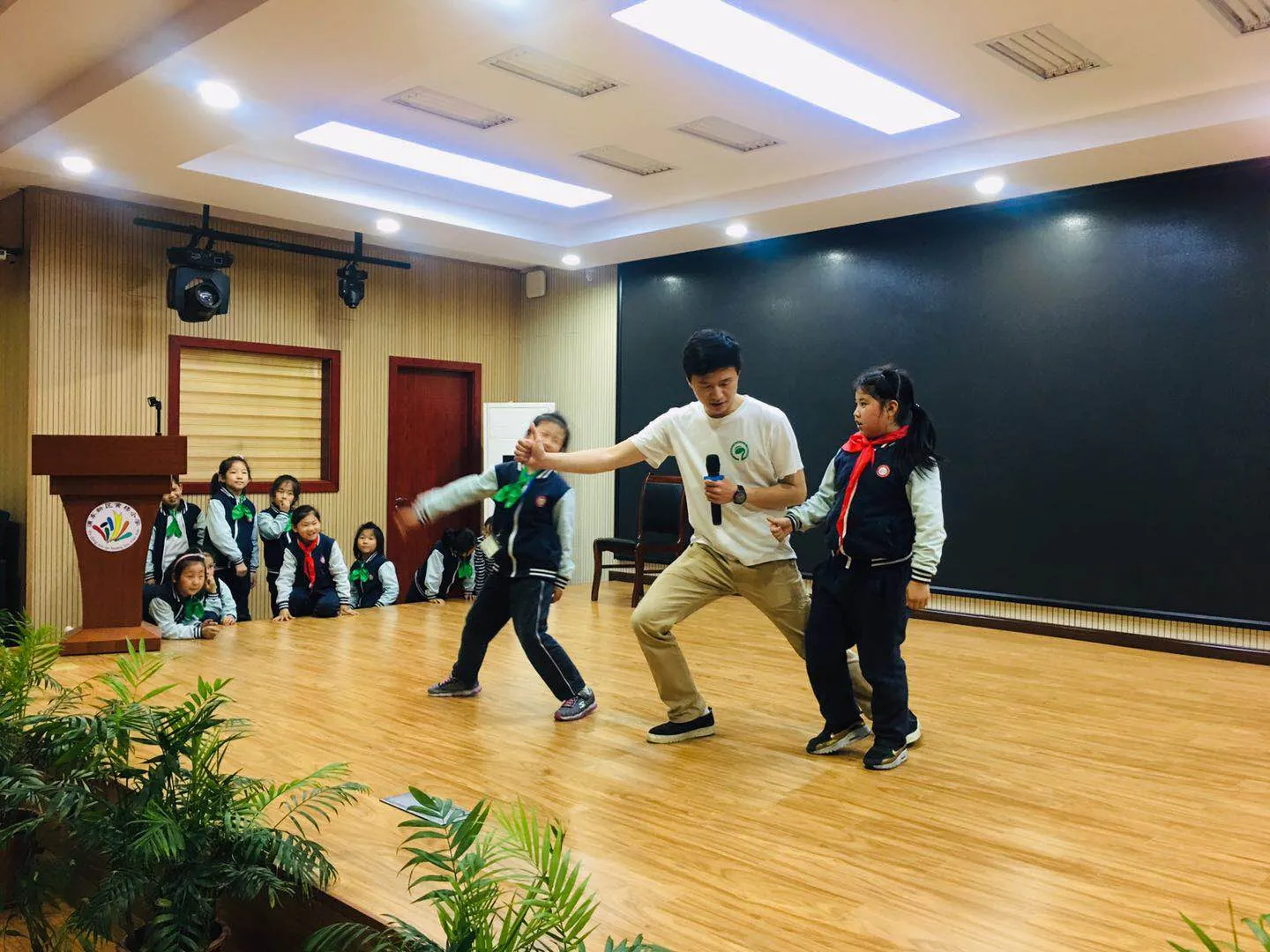 黄楼小学戏剧社第五期社团课