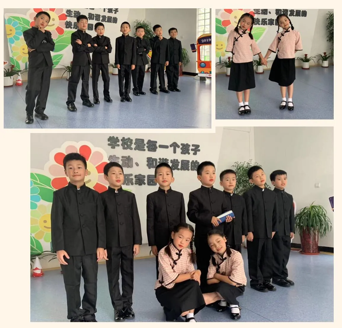 唐镇小学戏剧社日常——带妆彩排《少年中国说》