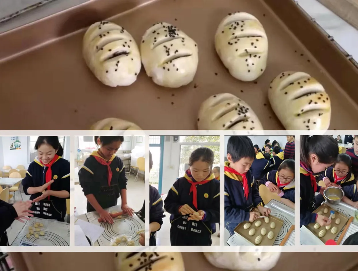 三桥烘焙社作品——毛毛虫桑葚酥
