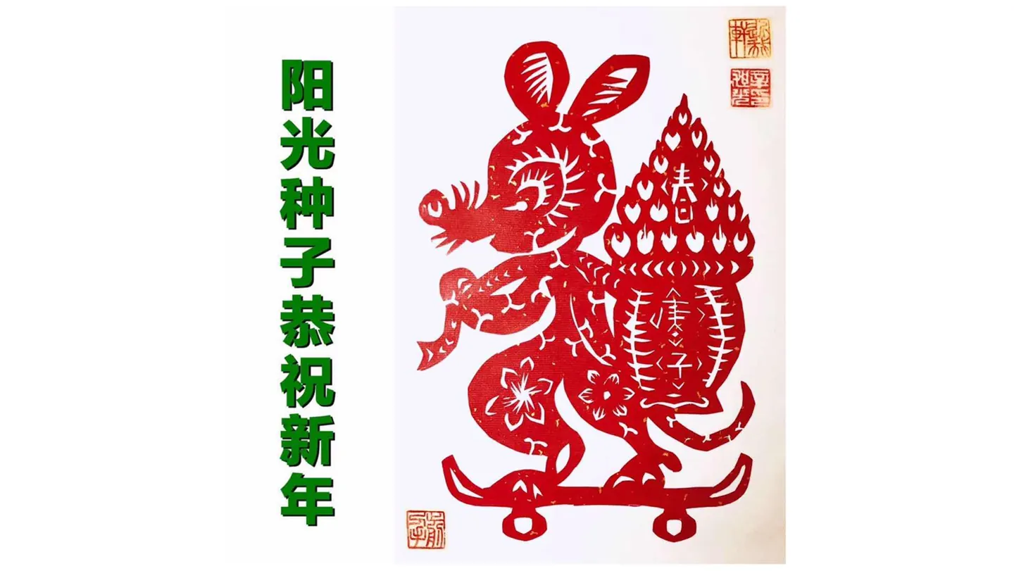 阳光种子恭祝新年