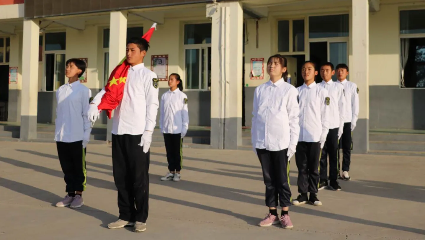 王民中学国旗护卫队